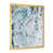 Impression dorée sur toile encadrée