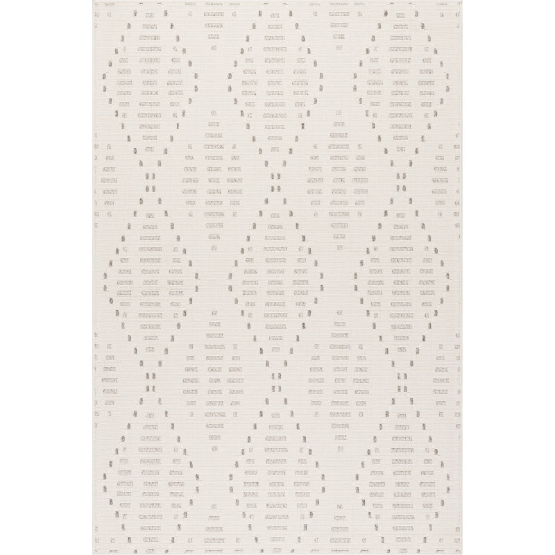 Hestia Trellis Indoor/Outdoor Area Rug, Rectangle 4' x 6'