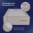 100% Viscose from Bamboo Fitted Sheet Only, 300 Thread Count, Extra Deep Pocket, Elastic with 4 Corner Straps, Cooling & Breathable, Bedding Sheets for Hot Sleepers - Gift-Ready Packaging (Gray Mist)-111683277-111683283