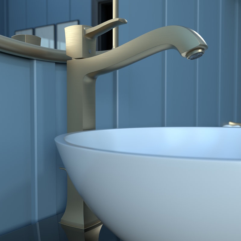 Hansgrohe Metropol Classic Single-Hole Faucet 260 with Drain Assembly, 1.2 GPM, Chrome