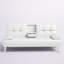 Canapé-lit simple en similicuir de 66 po avec rangement Maggie-873136355