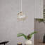 1 - Light Gold Dome Pendant