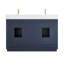 Meuble-lavabo double 54 po avec miroir Dejean-1610372075