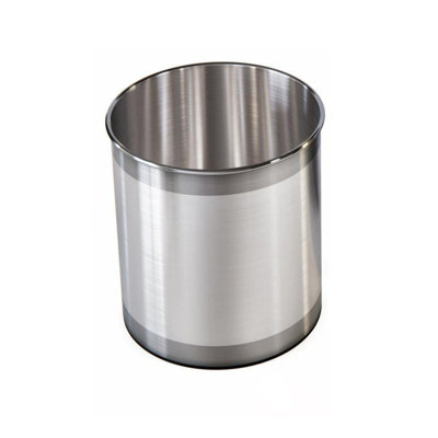 Stainless Steel Round Utensil Crock