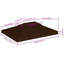 Reede Dakota Fields Fabric Replacement Canopy for Gazebo-716902124