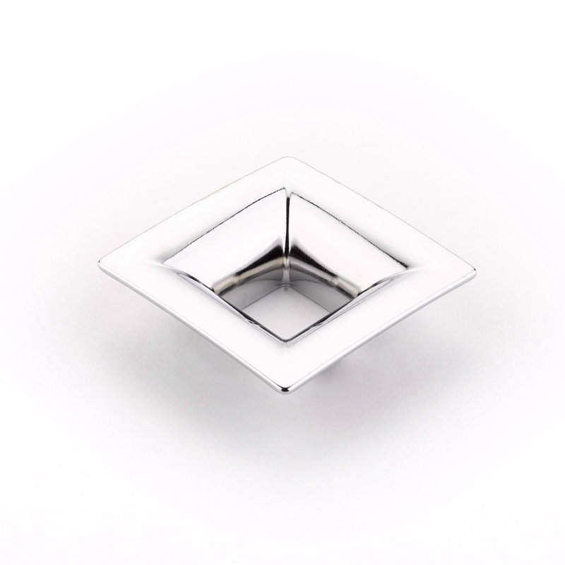 Finestrino Finger Pull, Polished Chrome