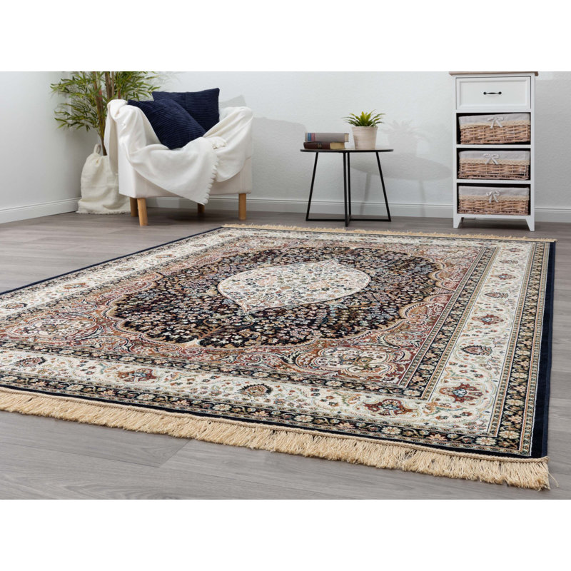Gibsland Persian Machine Woven Area Rug, Rectangle 195 x 300cm