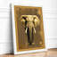Elephant Portrait Modern - Print-1019790456-1019790461