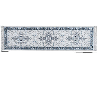 Floral and Ikat Flokati