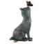Cat Metal Garden Statue