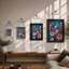 Garden of Gerberas Botanical - Framed Print-1310090025-1310090018