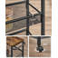 4 Tier Space Saving Kitchen Trolley Cart with Castors