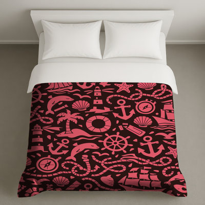 Housses de couette Nautical Elements Collage