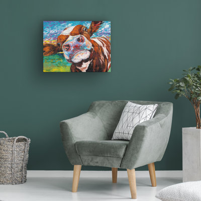 «Curious Cow I» par Carolee Vitaletti