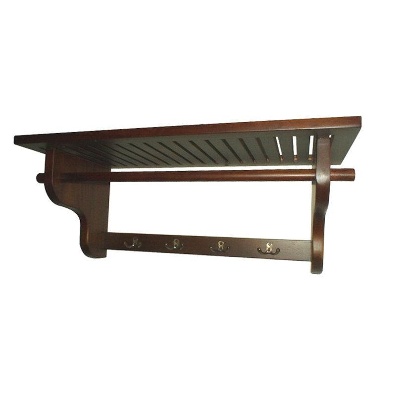 Mahogany Accent Shelf