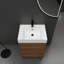 Meuble-lavabo autoportant de style minimaliste moderne avec lavabo et tiroirs en résine-556657158-556657157