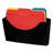 Fellowes® Partition Additions™ File Pocket Plastic Hanging Files Wall File Pockets