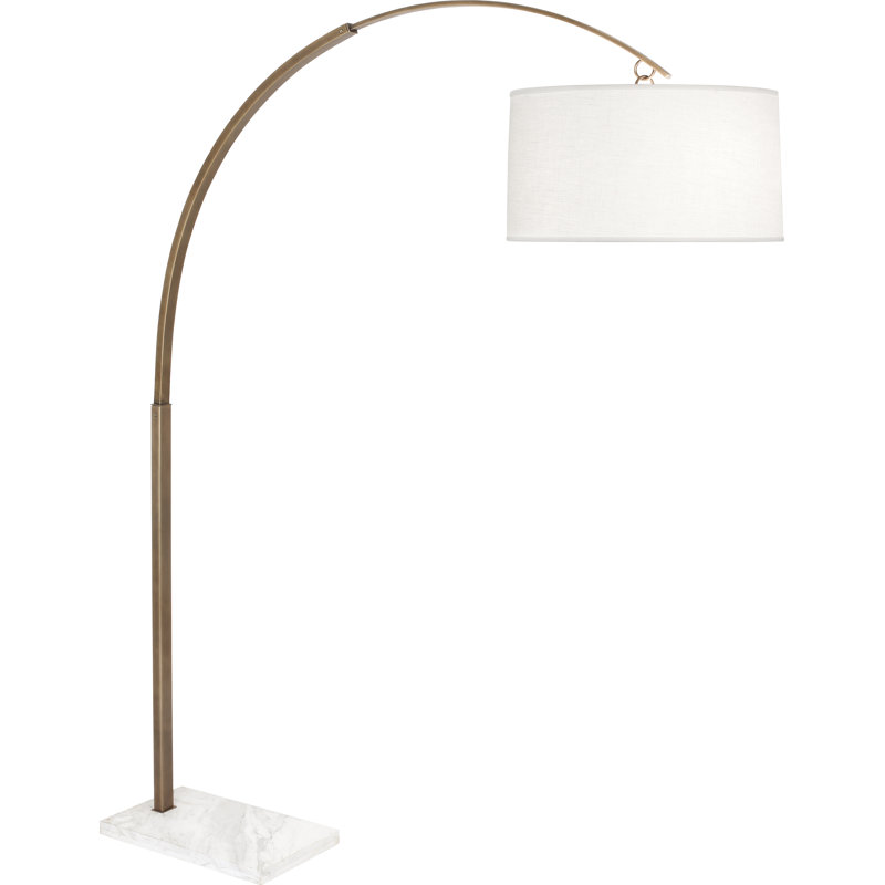 Lampe sur pied arquée 66,5 po Archer, Laiton chaud