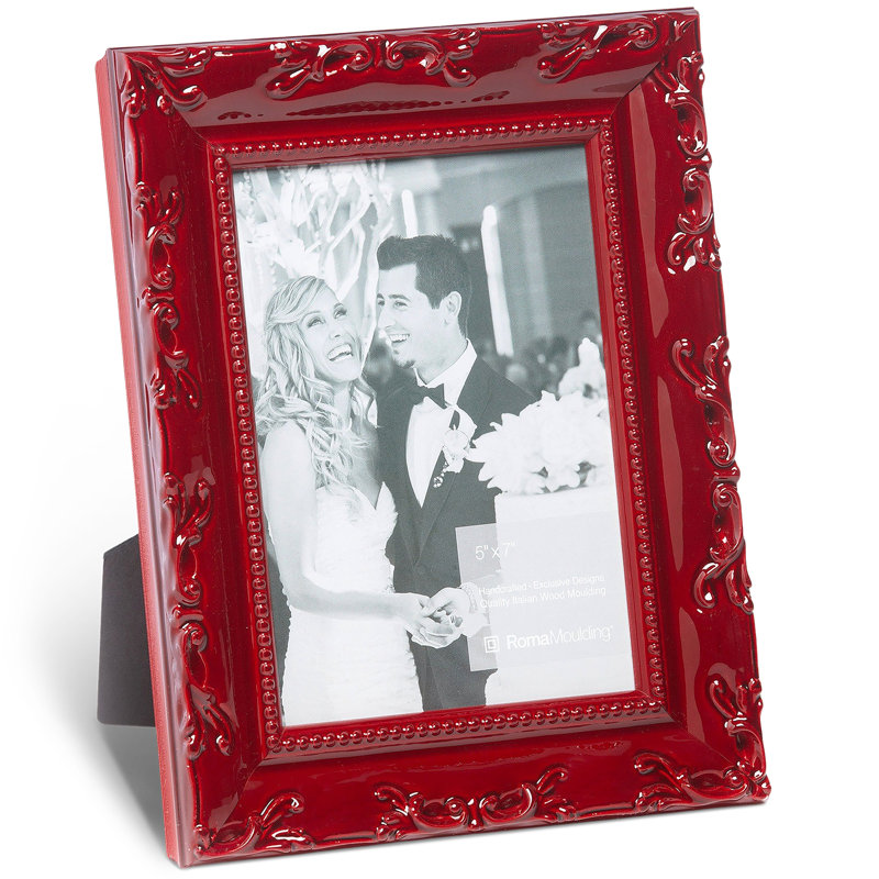 Cadre pour photo simple Lavo, 4 po x 6 po, Rouge