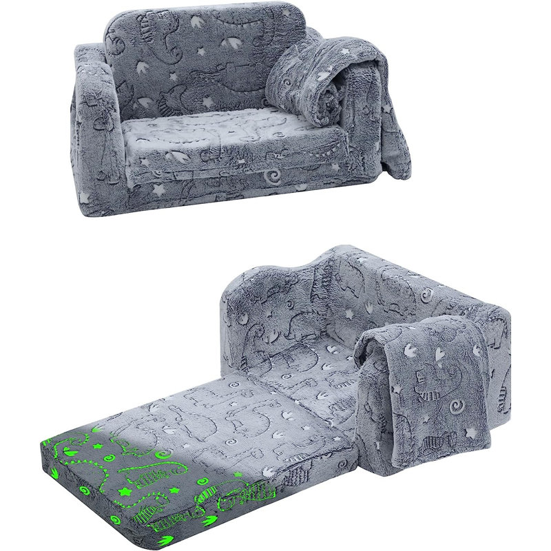 Adrihana Kids 11'' Club Chair and Ottoman