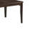 Hiun Dining Table, 72 Inch Rectangular Top W Tapered Legs, Oak Brown