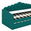 Lit de jour simple tapissier avec couchette, canapé-lit en velours avec ports USB-99795217