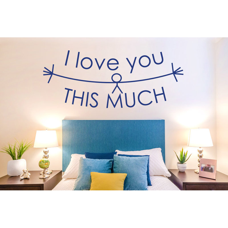 Non-Wall Damaging Wall Decal, Dark Blue
