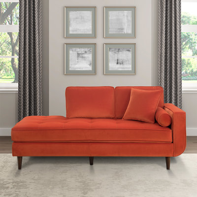 Chaise longue rembourrée Marcellyn