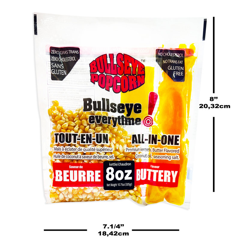 Sac à maïs soufflé Game RoomDepot Bullseye