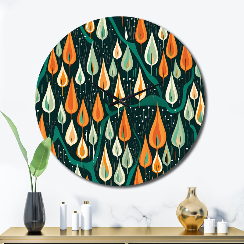 Metal Wall Clock, Extra Large