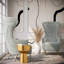 Velvet Wingback Chair-862346271
