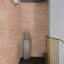 Modern Graffiti Wallpaper On A Salmon Pink Background