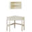 Carevic Corner Solid Wood Base Writing Desk-1567821056
