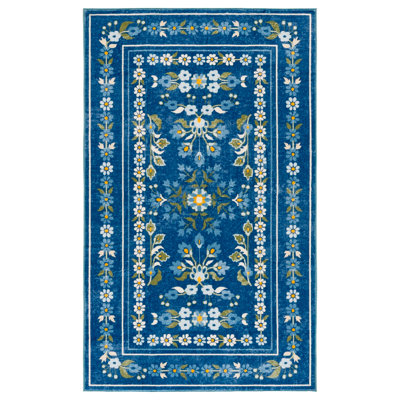 Tapis floral lavable à la machine MSRW 179 Performance