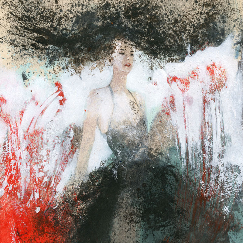 Enchantress 1 Piece Wrapped Canvas Wall Art, 70cm H x 70cm W x 4cm D