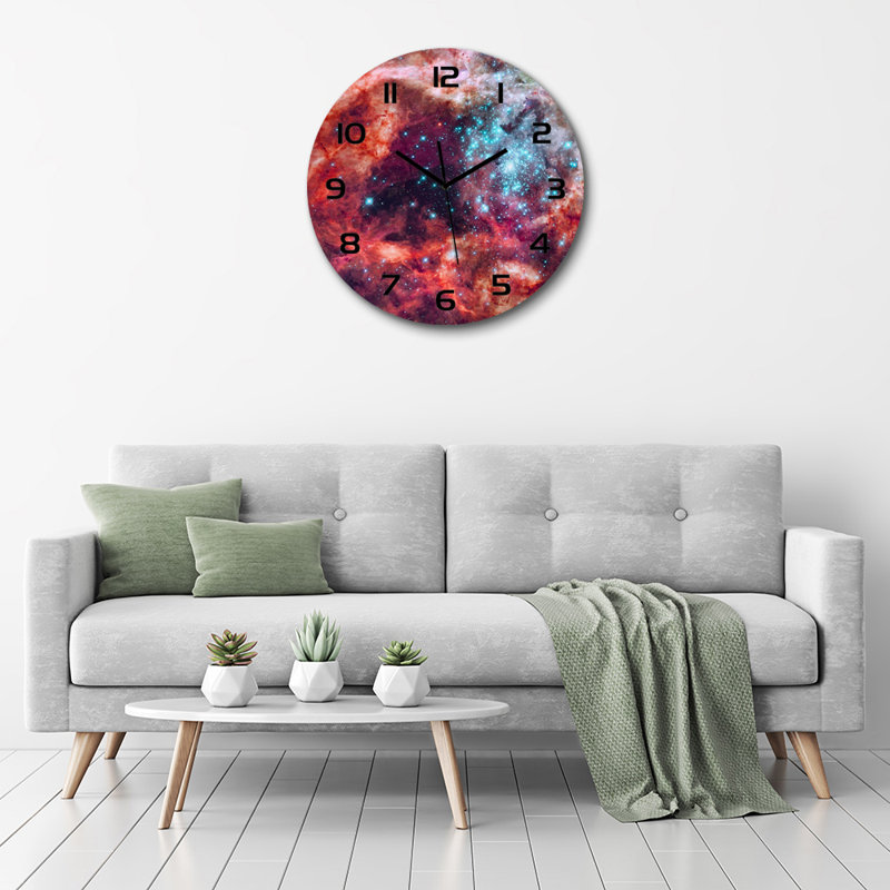 Joury Glass Wall Clock