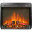 23" Slimline Electric Fireplace Insert with Log Set, Realistic Flame & Remote Timer