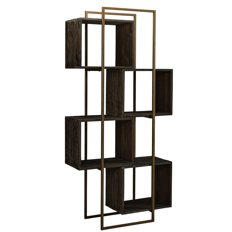 Ameer Geometric Bookcase