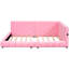 Lit plateforme double rembourré avec et DEL, bois de rose +, aucun sommier nécessaire, guide d'assemblage rapide, ceinture à DEL, fabrication solide des lattes de matelas solides, méthode simple-719954771
