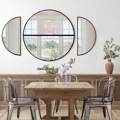 Ensemble de miroirs muraux 4 pièces