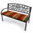48" x 18" Outdoor Bench Cushion with Ties-1557750506