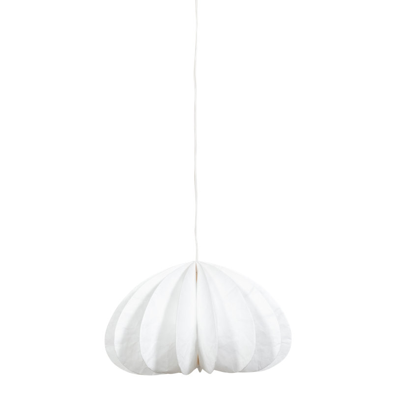 1 - Light Natural Dome Pendant