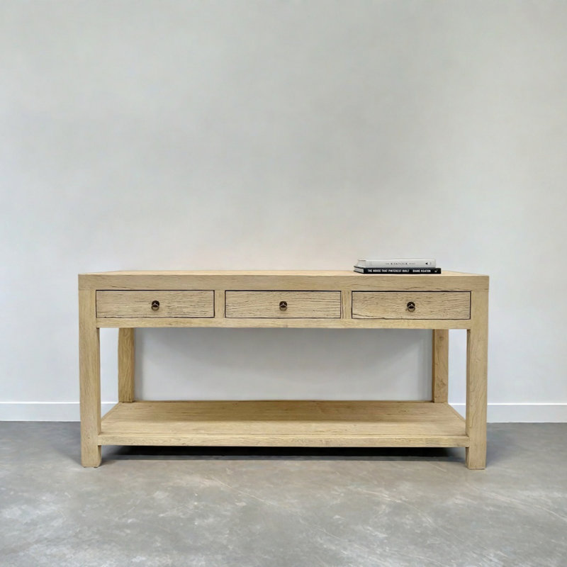 Rural Retro Multifunctional Console Table, 31.5" H x 70.87" W x 13.78" D