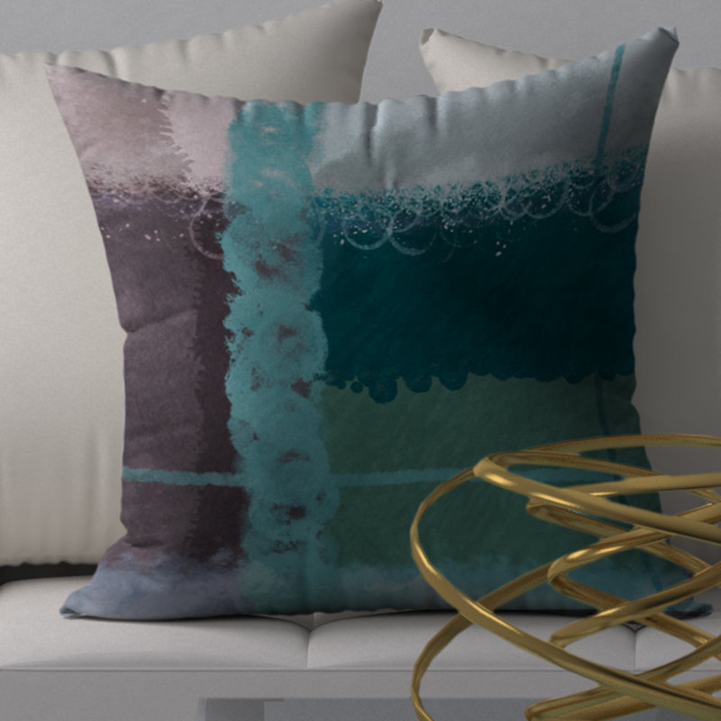 Housse de coussin carrée/insert, 20 po X 20 po