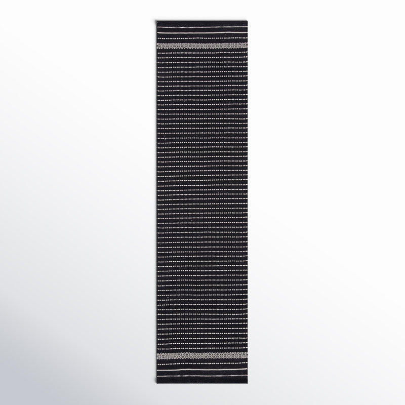 Josie Flatweave Cotton Striped Indoor Rug, Runner 2'3" x 9'