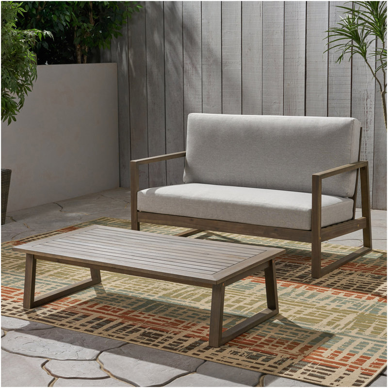 BELGIAN LOVESEAT  COFFEE TABLE