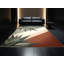 Tapis doux et moelleux à motif géométrique brun et beige Aloe Vera-309875850