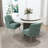 Farr Velvet Upholstered Side Chair With Silver Legs-1079766506