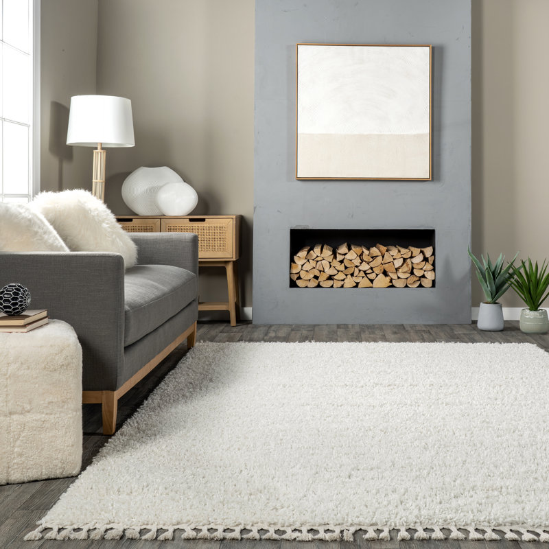 Solid Colour Area Rug, Rectangle 10' x 14' 4"