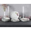Square Piece Porcelain China Dinnerware Set - Service for 6